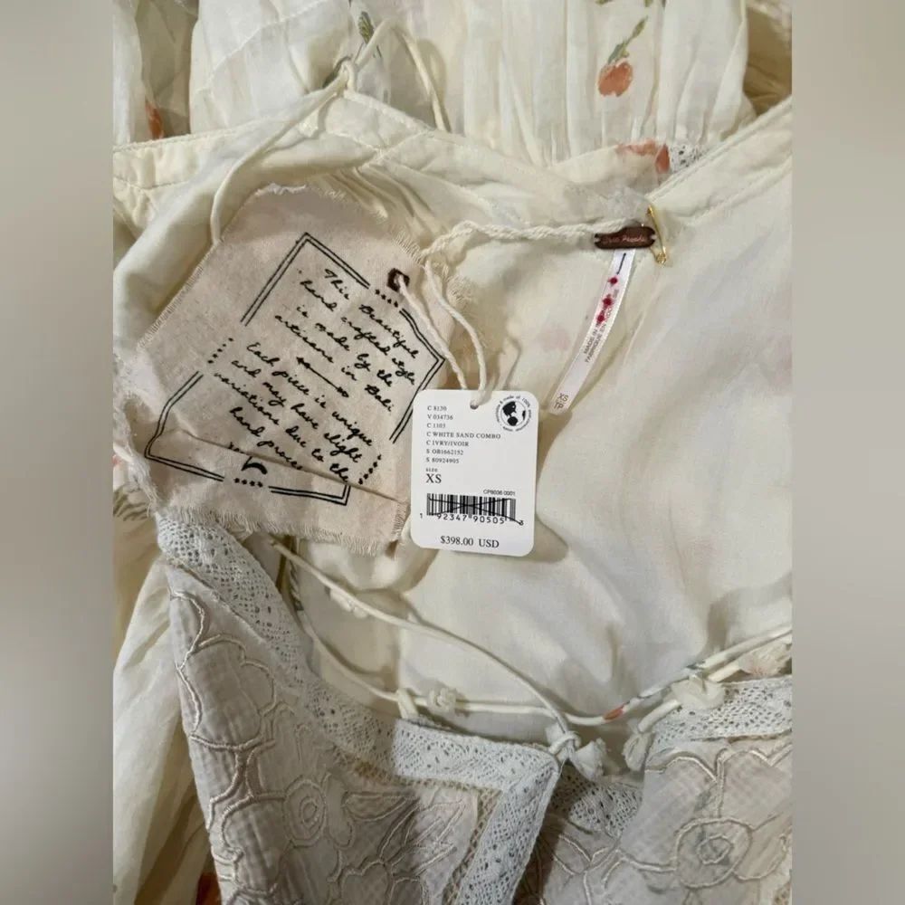 New Free People X Bali Woodland Maxi Dress Size XS - Picture 7 of 8